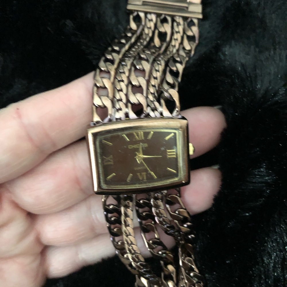 Chico’s NWT bronze watch